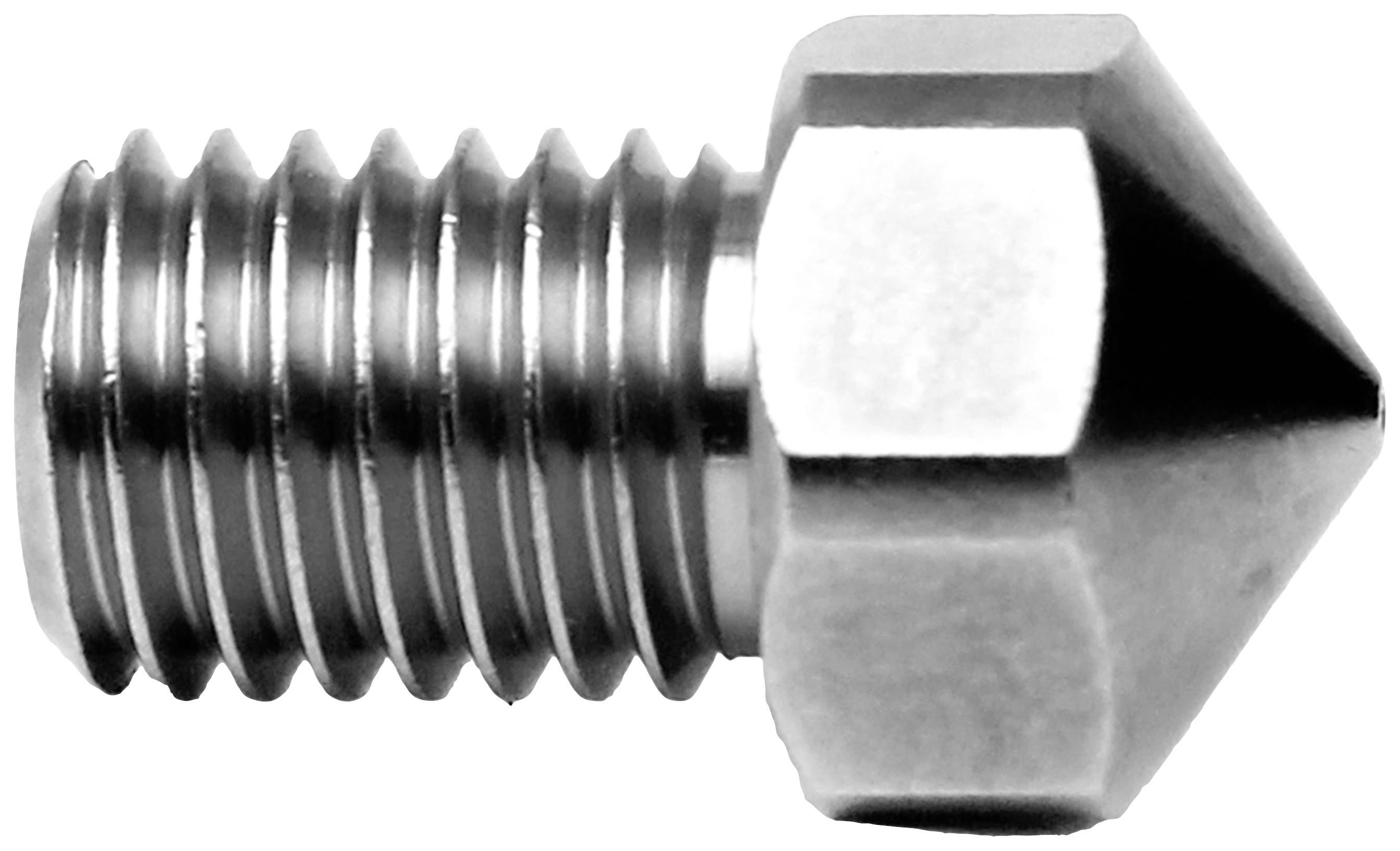 Micro-Swiss MicroSwiss Düse 0.4mm für Flashforge Creator Pro2, Creator Max2 Brass Plated Wear Resistant Nozzle 0.4mm M2801-04