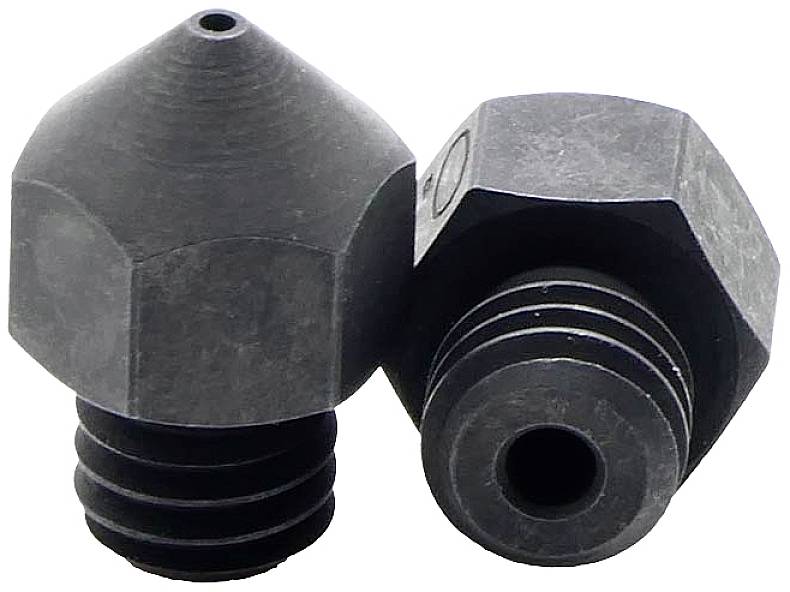 FabConstruct Nozzle Hardened 0.6mm Creality CR-10 Serie, MakerBot Replicator 2, CraftBot Serie Hard