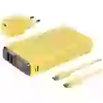 RealPower PB-20000 Power Pack Powerbank 20000 mAh Li-Ion USB, USB-C® Gelb RealPower PB-20000 Power Pack Powerbank 20000 mAh Li-Ion USB, USB-C® Gelb