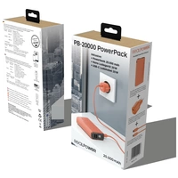 RealPower PB-20000 Power Pack Powerbank 20000 mAh Li-Ion USB, USB-C® Orange RealPower PB-20000 Power Pack Powerbank 20000 mAh Li-Ion USB, USB-C® Orange