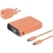 RealPower PB-10000 Power Pack Powerbank 10000 mAh Li-Ion USB, USB-C® Orange RealPower PB-10000 Power Pack Powerbank 10000 mAh Li-Ion USB, USB-C® Orange