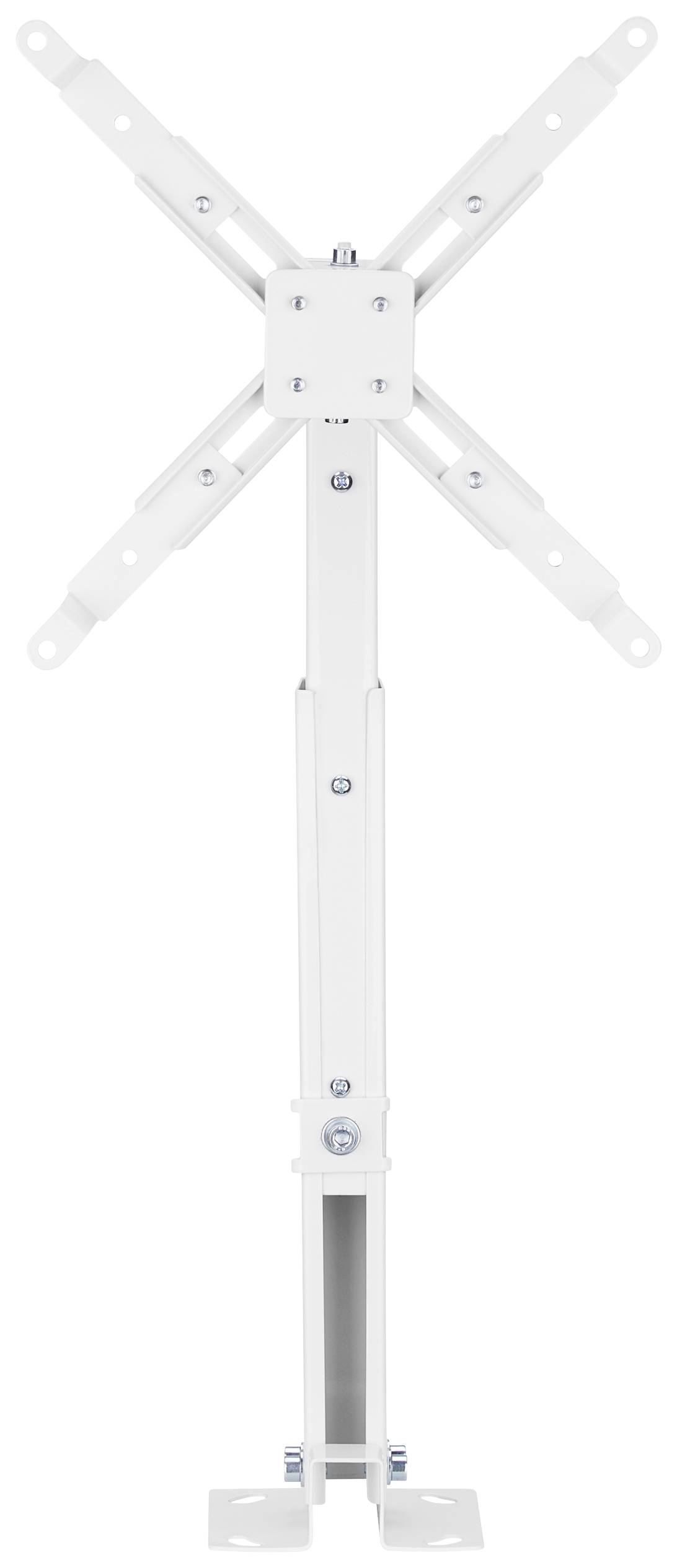 SpeaKa Professional SP-PWM-101 Beamer-Wandhalterung Drehbar Wandabstand (max.): 600mm Weiß