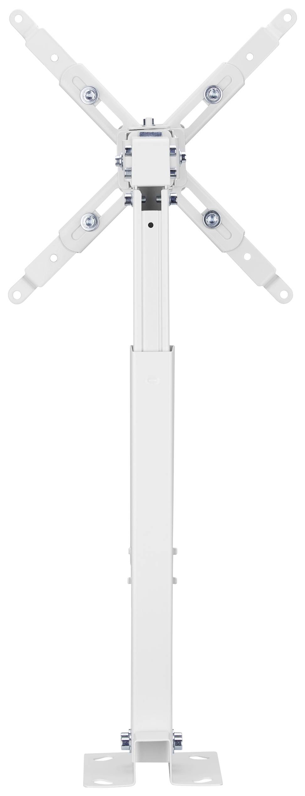 SpeaKa Professional SP-PWM-101 Beamer-Wandhalterung Drehbar Wandabstand (max.): 600mm Weiß