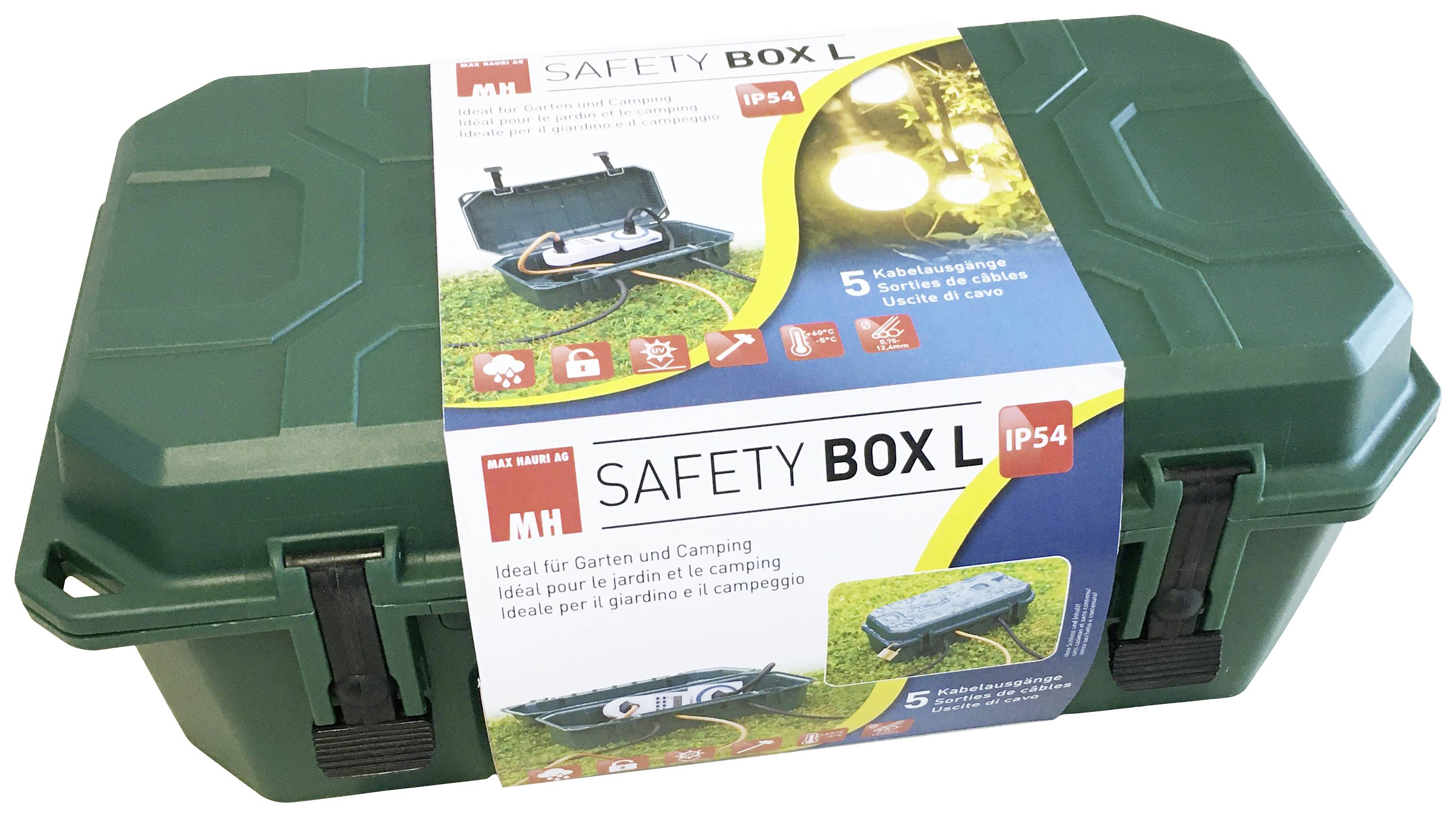 Max Hauri 165431 Steckerbox Grün