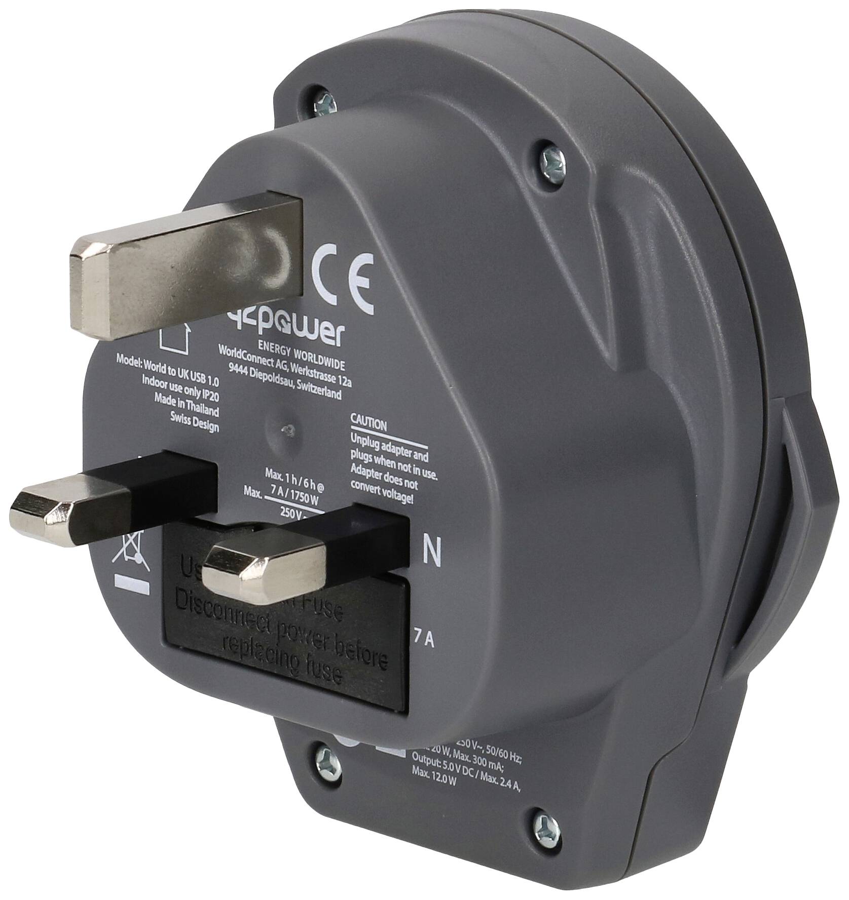 Q2 Power 165444 Reiseadapter