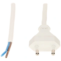 Max Hauri 108786 Strom Anschlusskabel Weiß 3m Max Hauri 108786 Strom Anschlusskabel Weiß 3m
