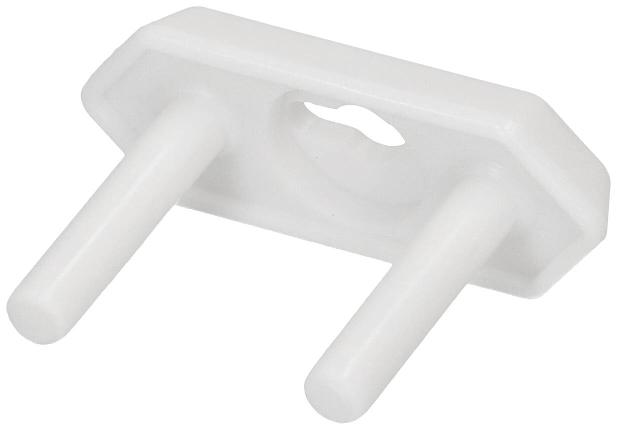 Max Hauri 166372 Steckdosen-Einsatz Weiß 5St.