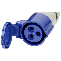 Max Hauri 165376 Strom Verlängerungskabel 16A Blau, Schwarz 25m H07RN-F 3G 1,5mm² UV-Beständig, Ölbeständig, Flexibe Max Hauri 165376 Strom Verlängerungskabel 16A Blau, Schwarz 25m H07RN-F 3G 1,5mm² UV-Beständig, Ölbeständig, Flexibe