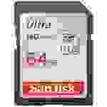 SanDisk SDXC Ultra 64GB (Class 10/UHS-I/140MB/s) SDHC-Karte 64GB UHS-Class 1 Wasserdicht, stoßsicher