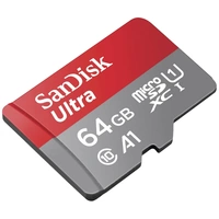 SanDisk microSDXC Ultra 64GB (A1/UHS-I/Cl.10/140MB/s) + Adapter "Mobile" microSDXC-Karte 64 GB A1 A SanDisk microSDXC Ultra 64GB (A1/UHS-I/Cl.10/140MB/s) + Adapter "Mobile" microSDXC-Karte 64 GB A1 A