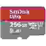 SanDisk microSDXC Ultra 256GB (A1/UHS-I/Cl.10/150MB/s) + Adapter "Mobile" microSDXC-Karte 256 GB A1