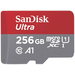SanDisk microSDXC Ultra 256GB (A1/UHS-I/Cl.10/150MB/s) + Adapter "Mobile" microSDXC-Karte 256 GB A1