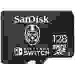 SanDisk microSDXC Extr 128GB (U3/UHS-I/CL.10/R100/W60) Fortnite, Skull Trooper microSDXC-Karte 128GB UHS-I