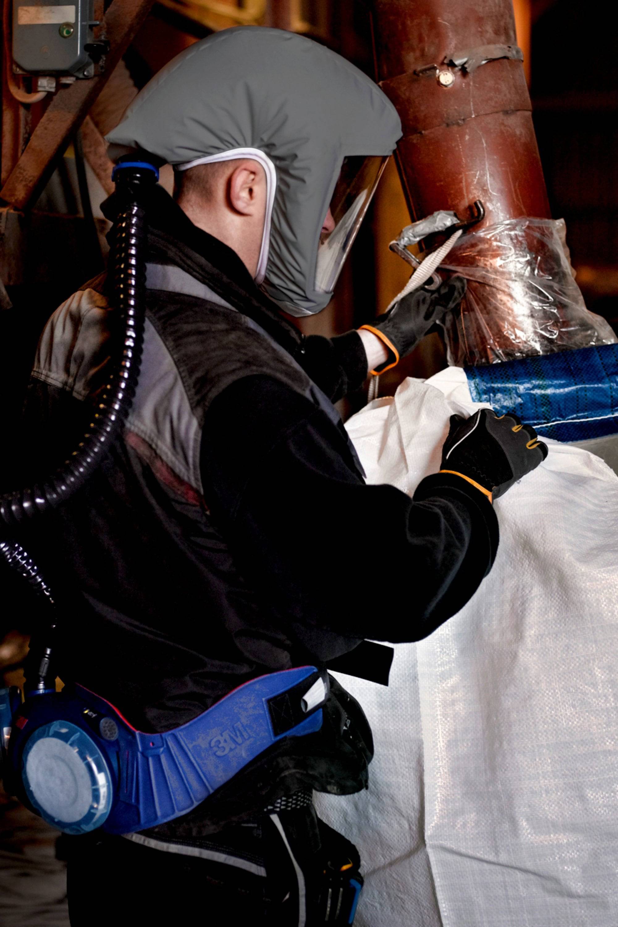 3M S-333LG Einwegleichthaube EN 166 Grau