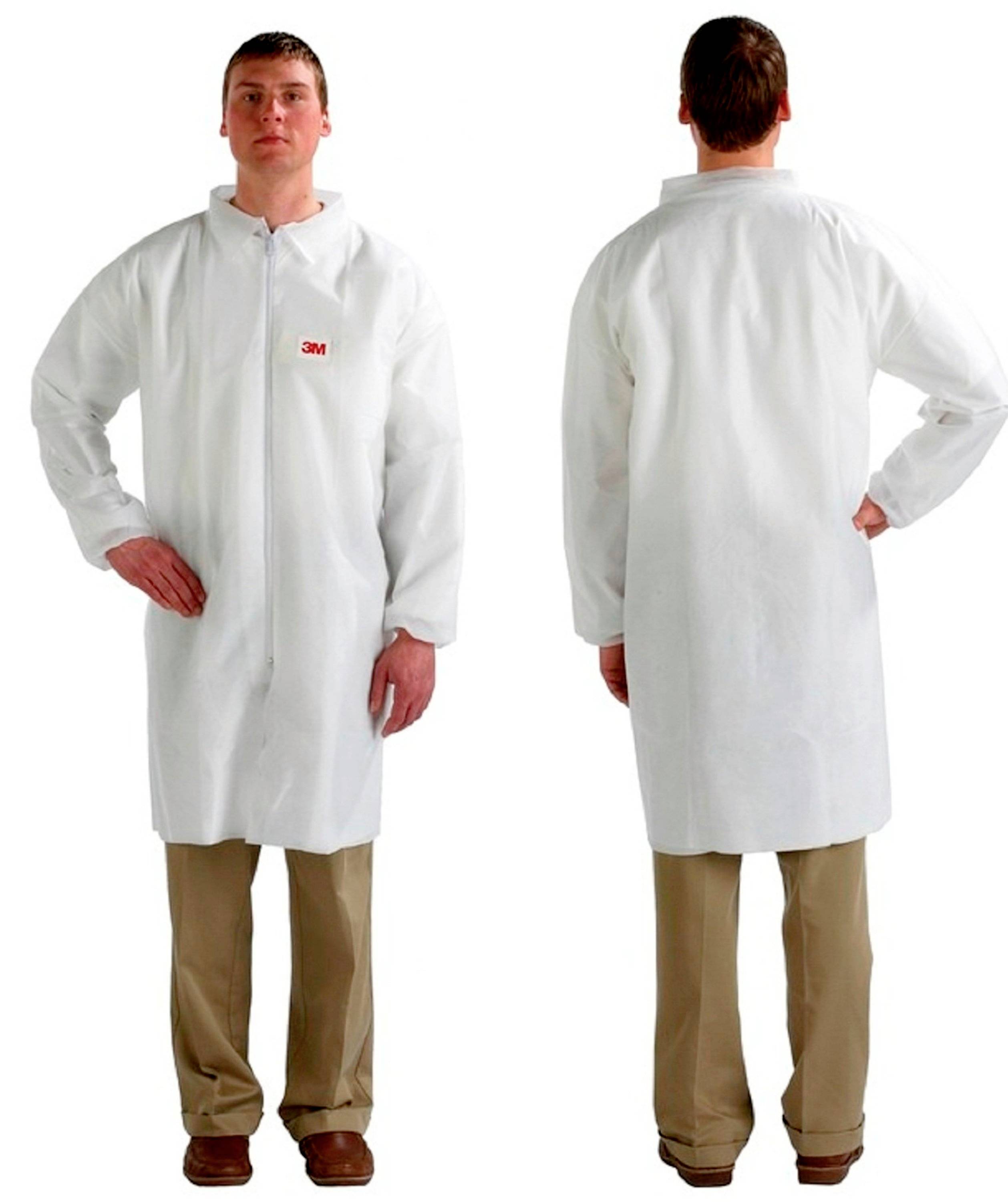 3M 44402XL Einwegmantel 4440 Kleider-Größe: XXL Weiß