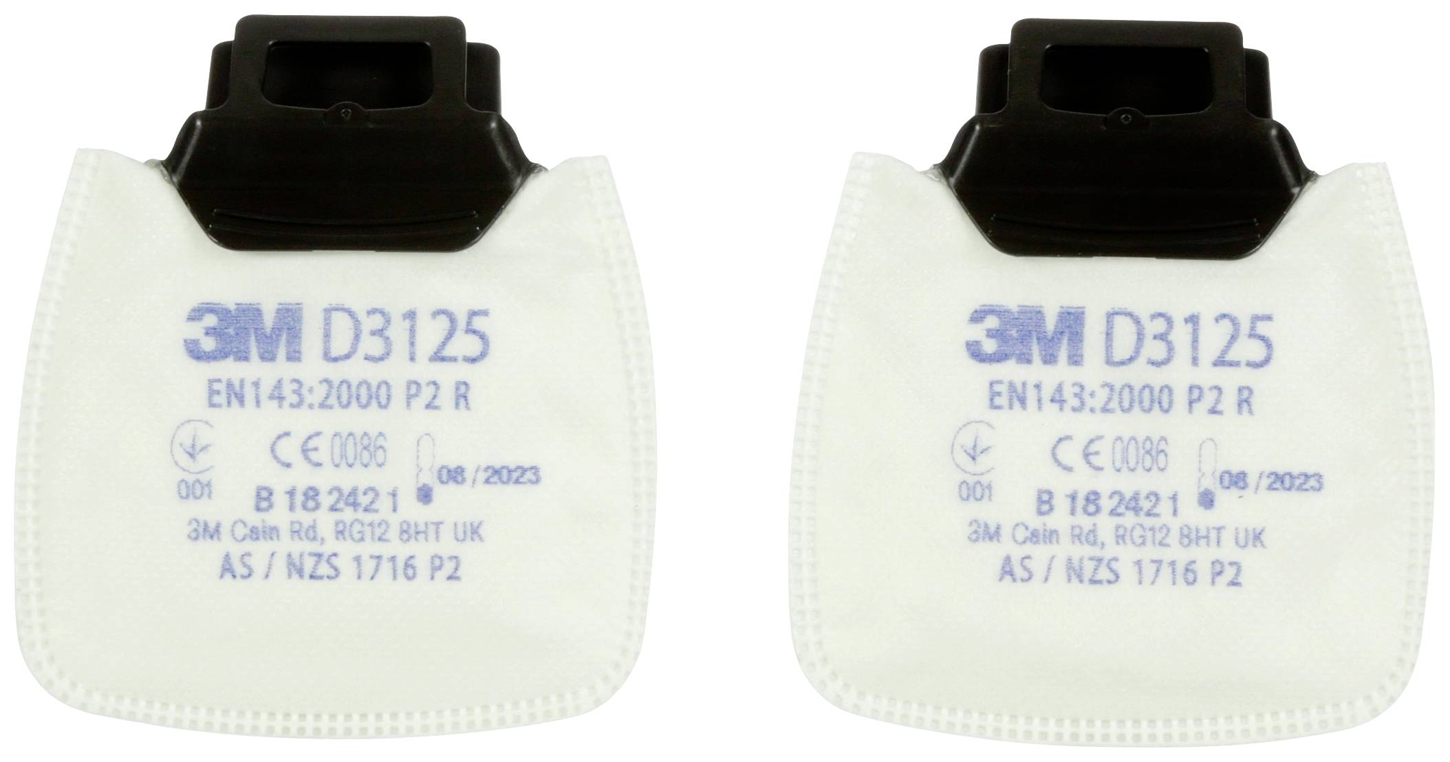 3M D9035 Secure Click Partikelfilter 2St.