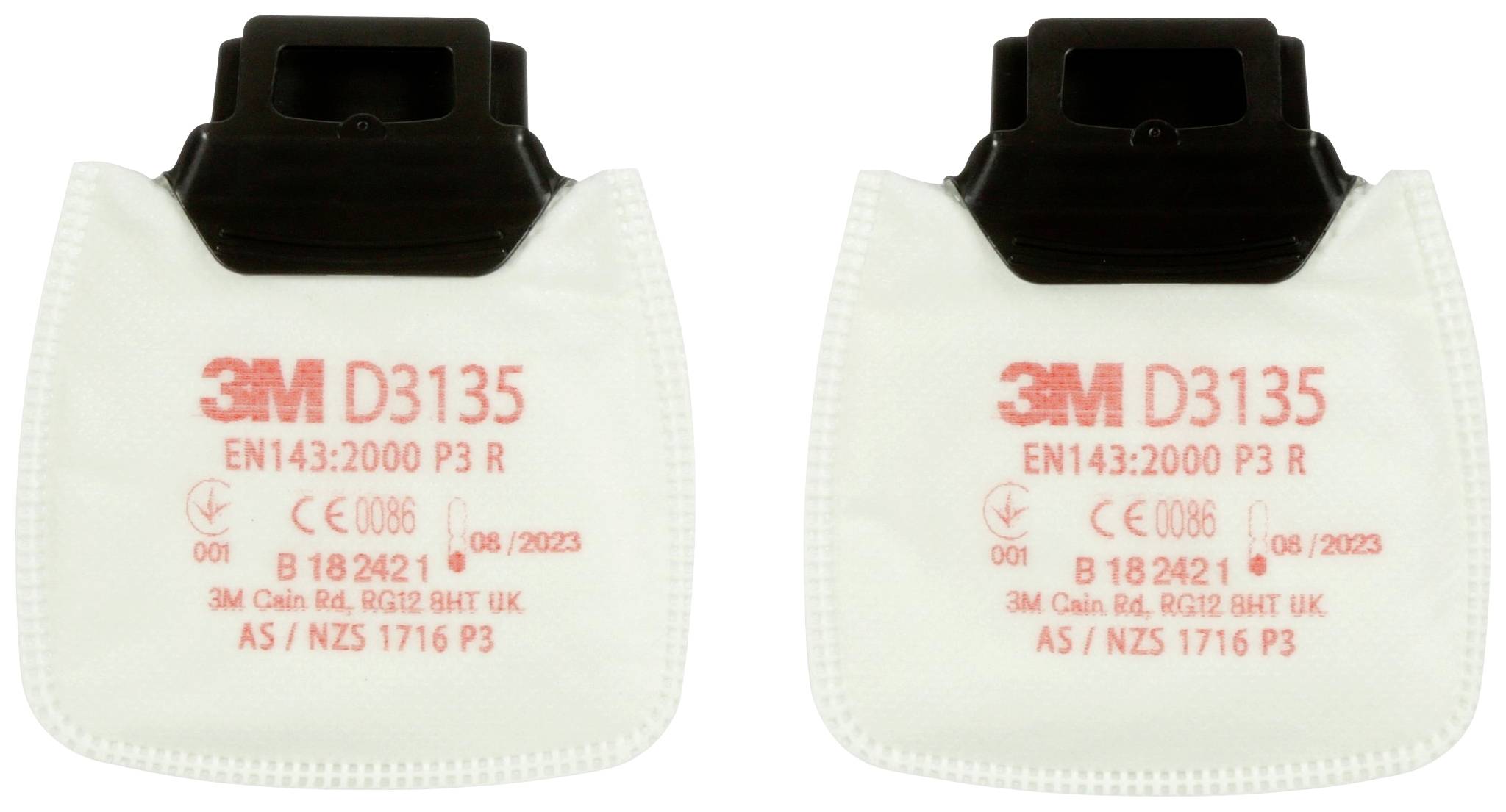 3M D9035 Secure Click Partikelfilter 2St.