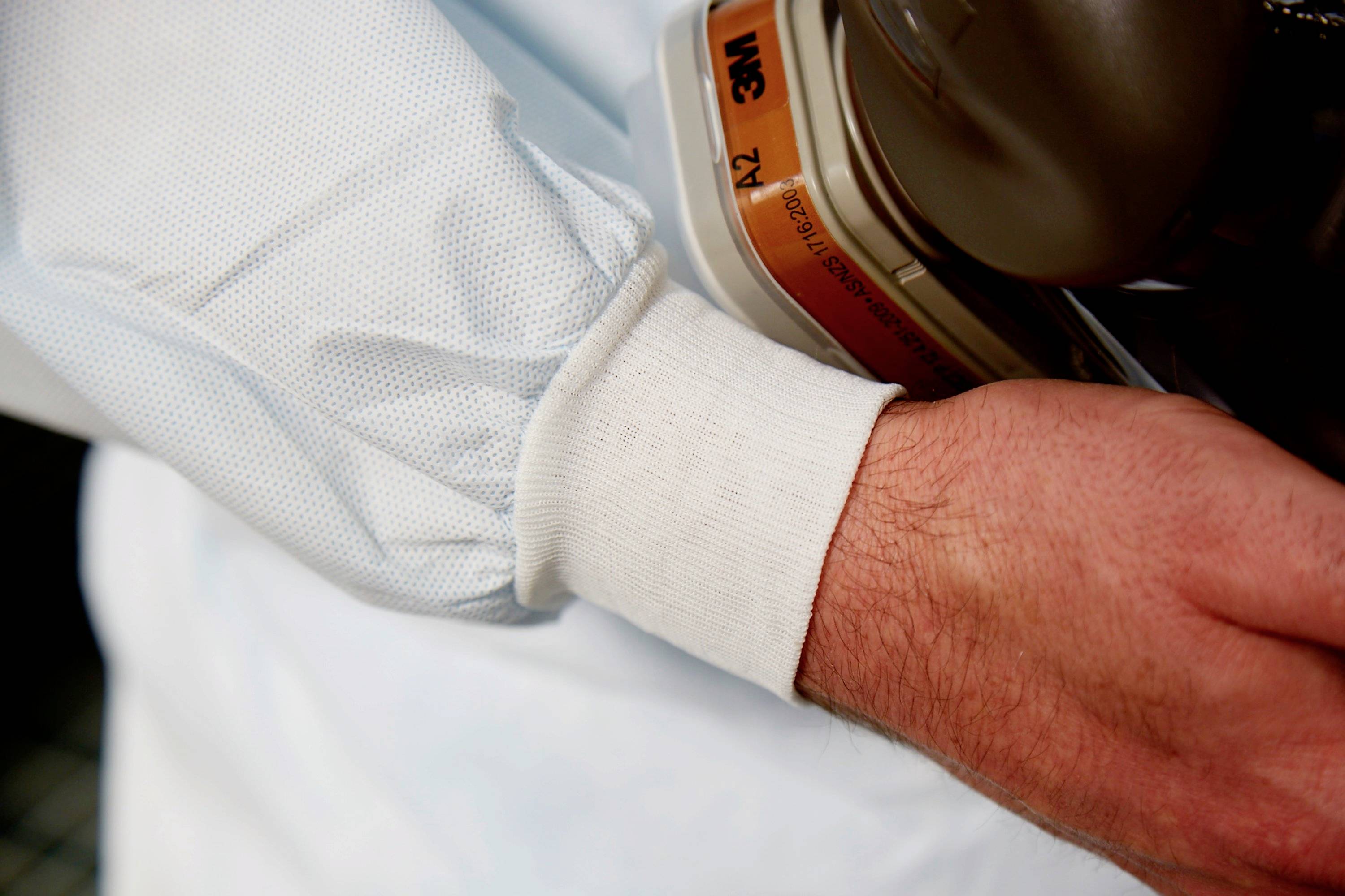 3M 4532+W2XL Schutzanzug 4532+ Kleider-Größe: XXL Weiß