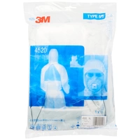 3M 45203XL Schutzanzug 4520 Kleider-Größe=XXXL Weiß 3M 45203XL Schutzanzug 4520 Kleider-Größe=XXXL Weiß