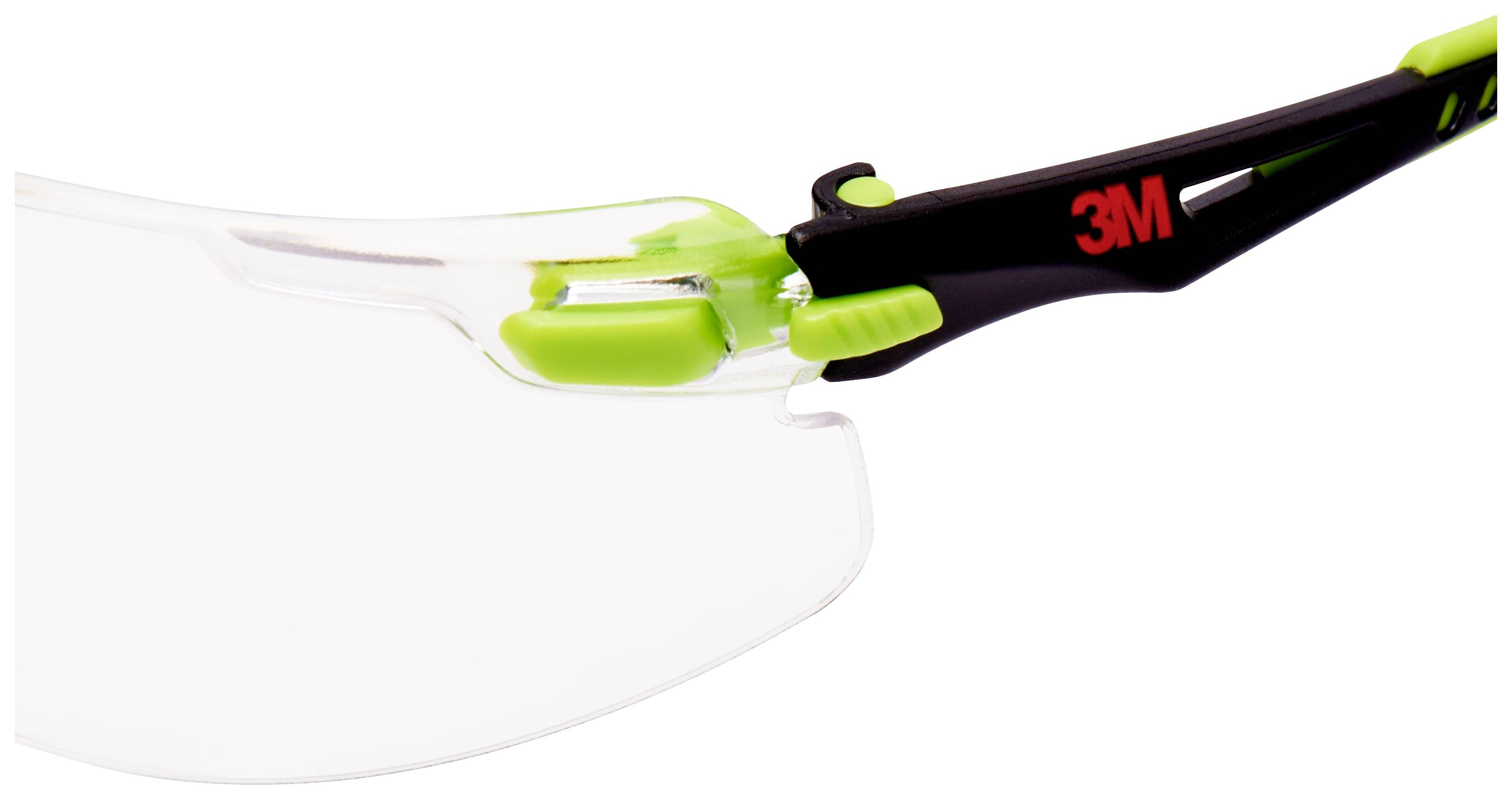 3M Solus S1201SGAF Schutzbrille mit Antibeschlag-Schutz Grün, Schwarz EN 166 DIN 166
