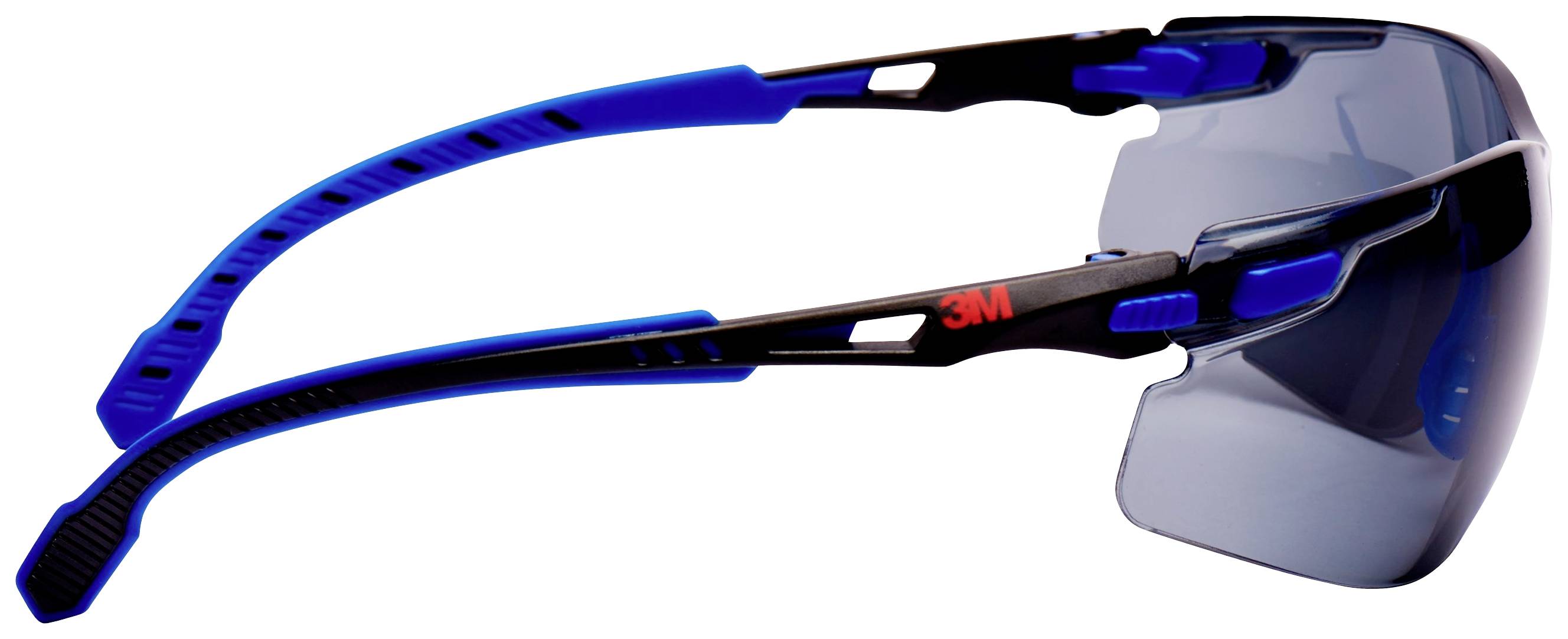 3M Solus S1102SGAF Schutzbrille mit Antibeschlag-Schutz Blau, Schwarz EN 166 DIN 166