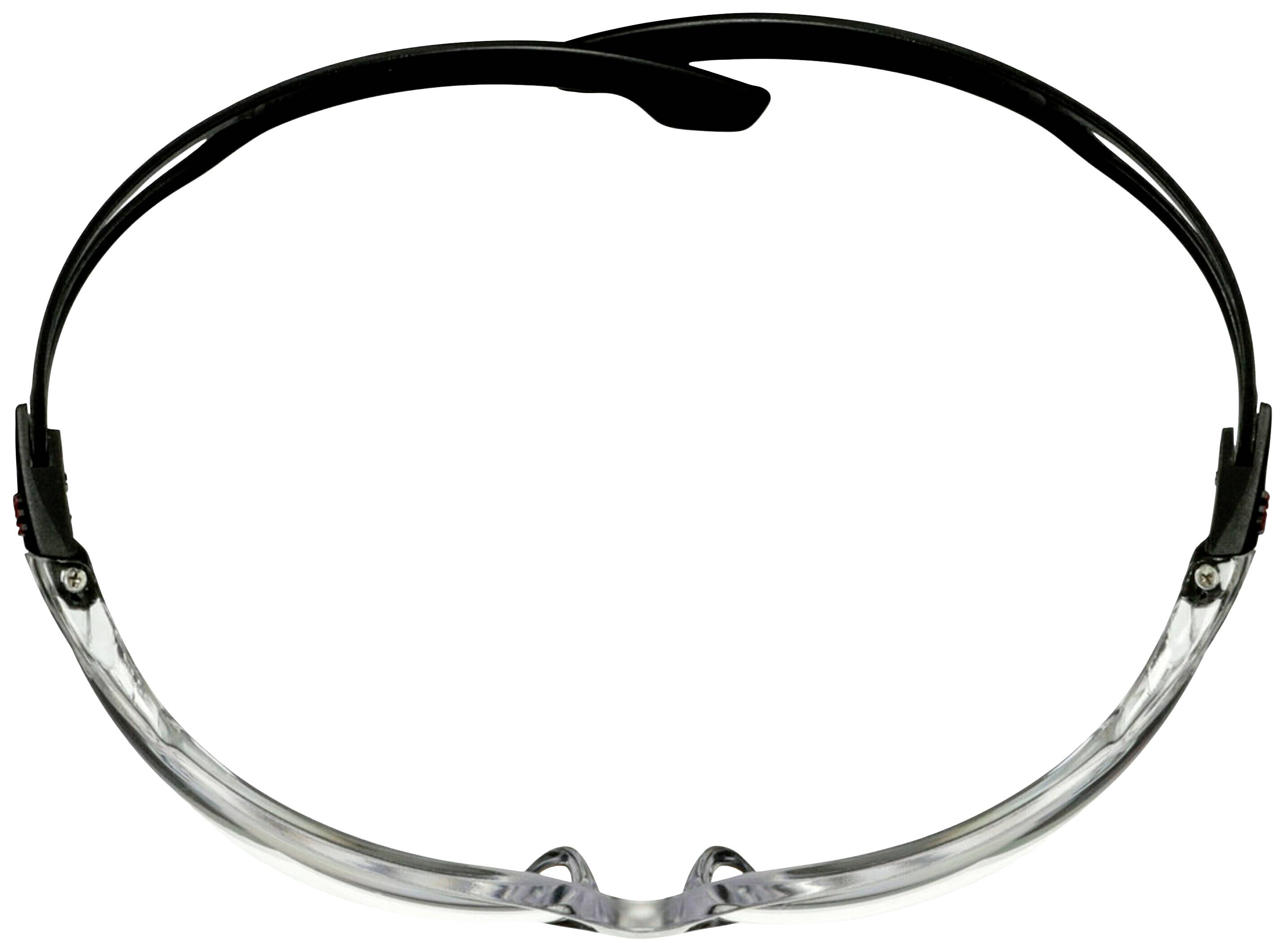 3M SecureFit SF501SGAF-BLK Schutzbrille mit Antibeschlag-Schutz Schwarz