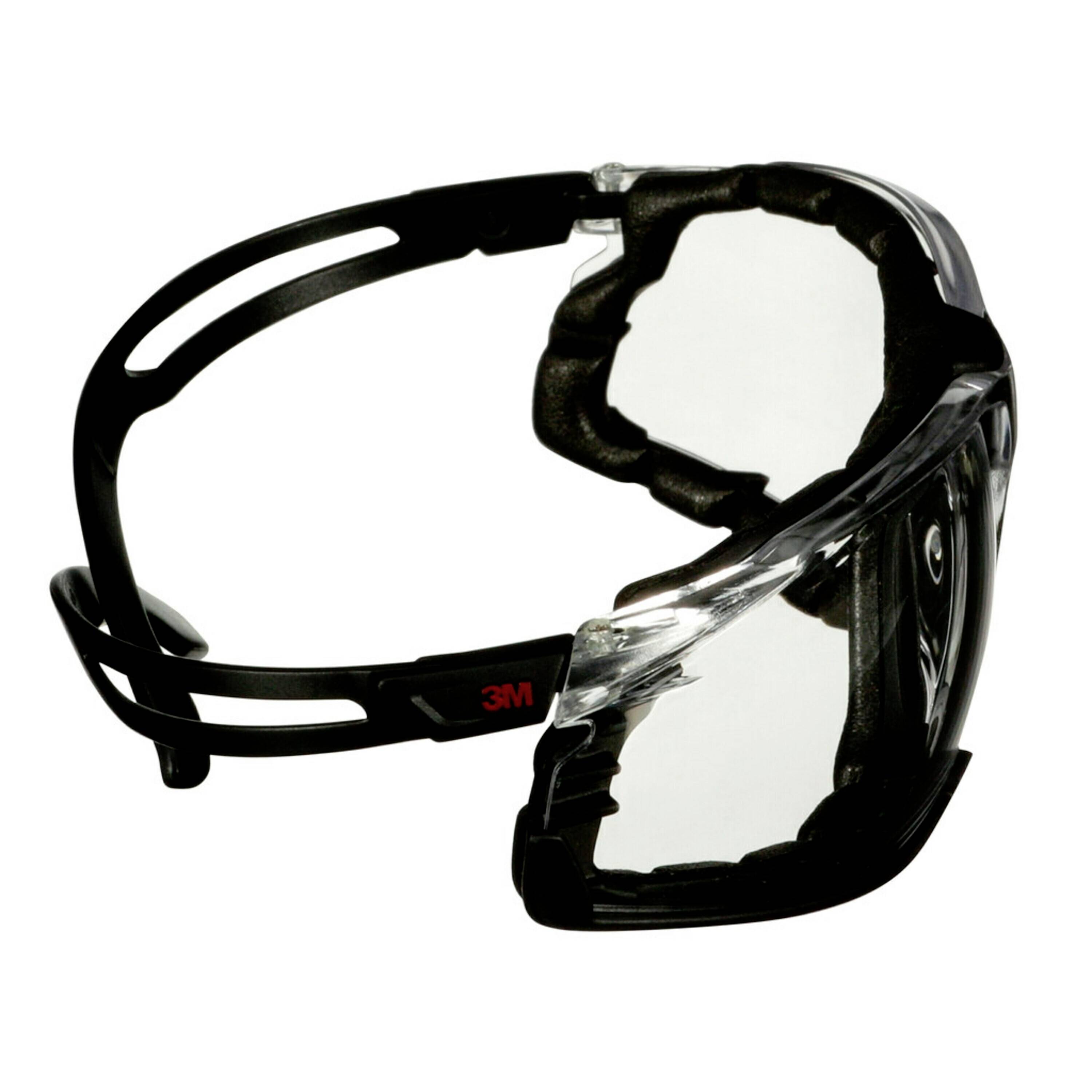 3M SecureFit SF501SGAF-BLK-FM Schutzbrille mit Antibeschlag-Schutz Schwarz