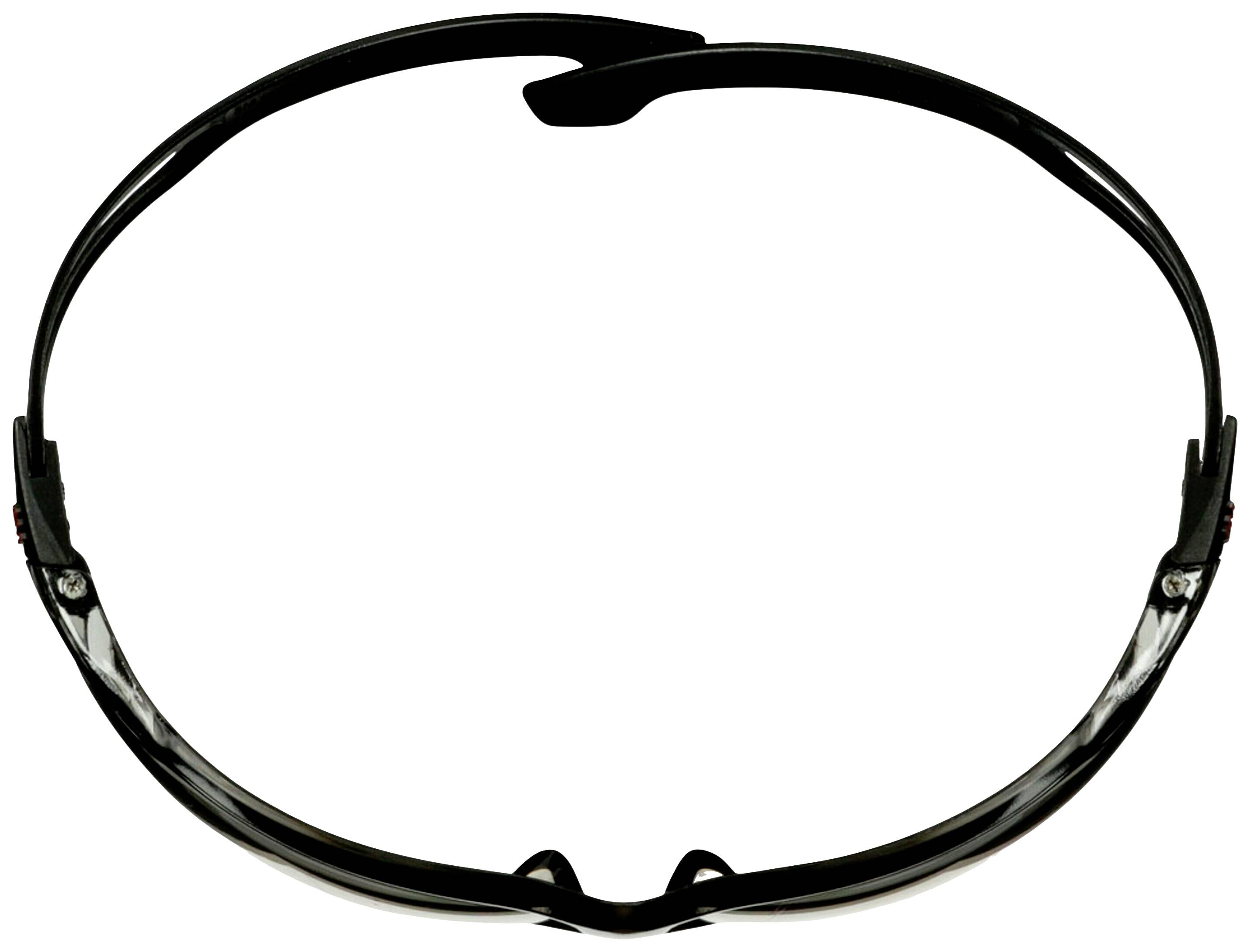 3M SecureFit SF507SGAF-BLK Schutzbrille mit Antibeschlag-Schutz Schwarz