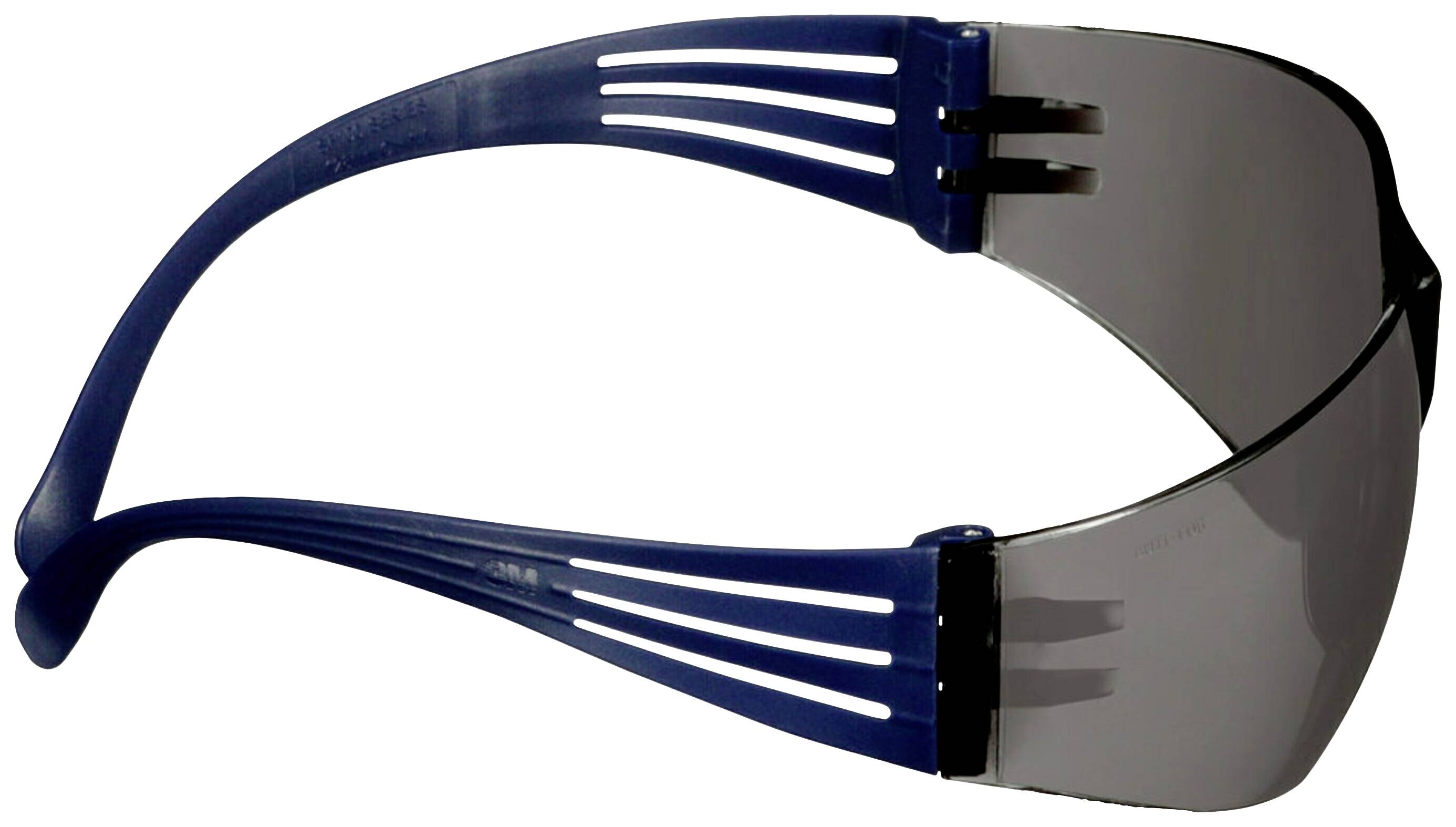3M SecureFit SF102AF-BLU Schutzbrille mit Antibeschlag-Schutz, mit Antikratz-Schutz Blau