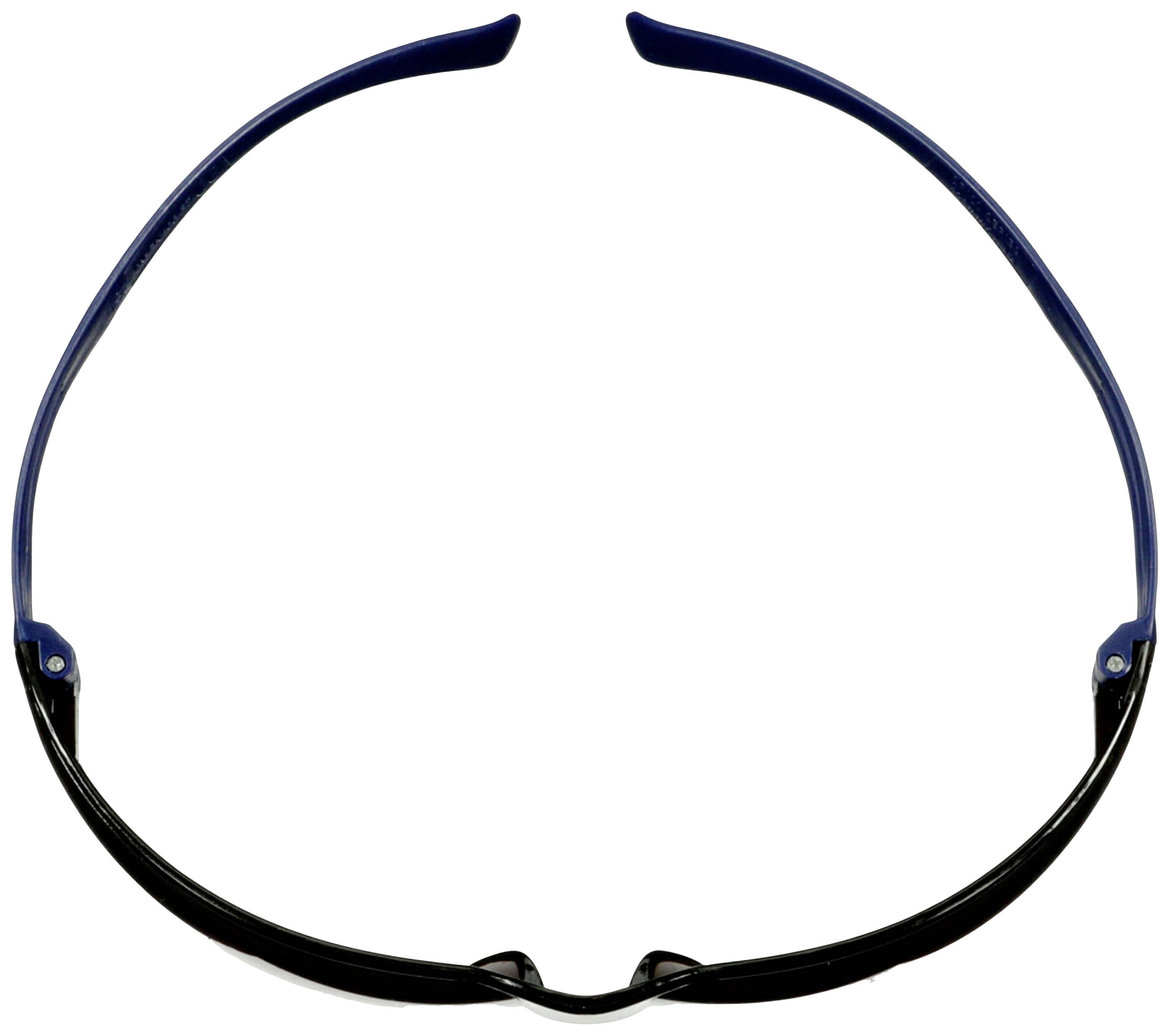 3M SecureFit SF102AF-BLU Schutzbrille mit Antibeschlag-Schutz, mit Antikratz-Schutz Blau