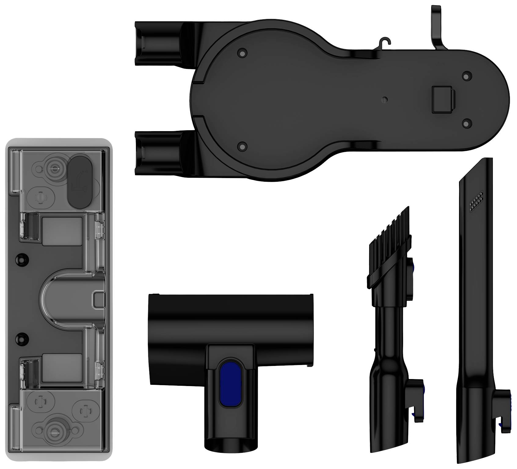 Grundig VCP 7230 WET VCP 7230 WET Akku-Handstaubsauger 25.2V inkl. Akku, Zyklon-Technik, mit Wischfunktion, mit Display