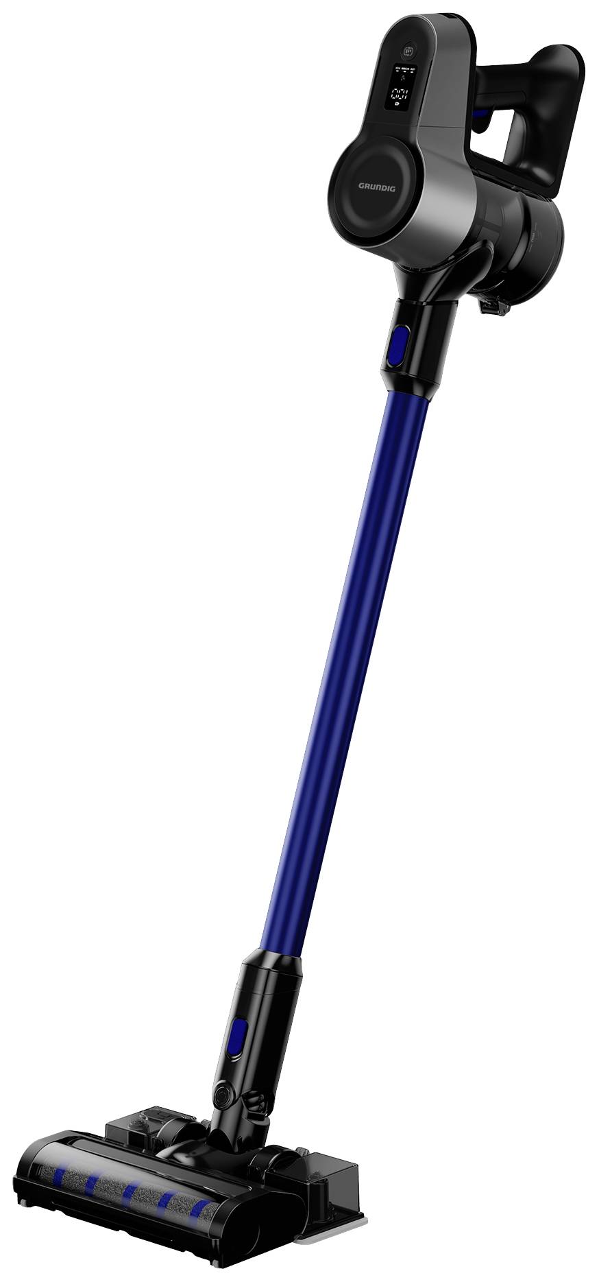 Grundig VCP 7230 WET VCP 7230 WET Akku-Handstaubsauger 25.2V inkl. Akku, Zyklon-Technik, mit Wischfunktion, mit Display