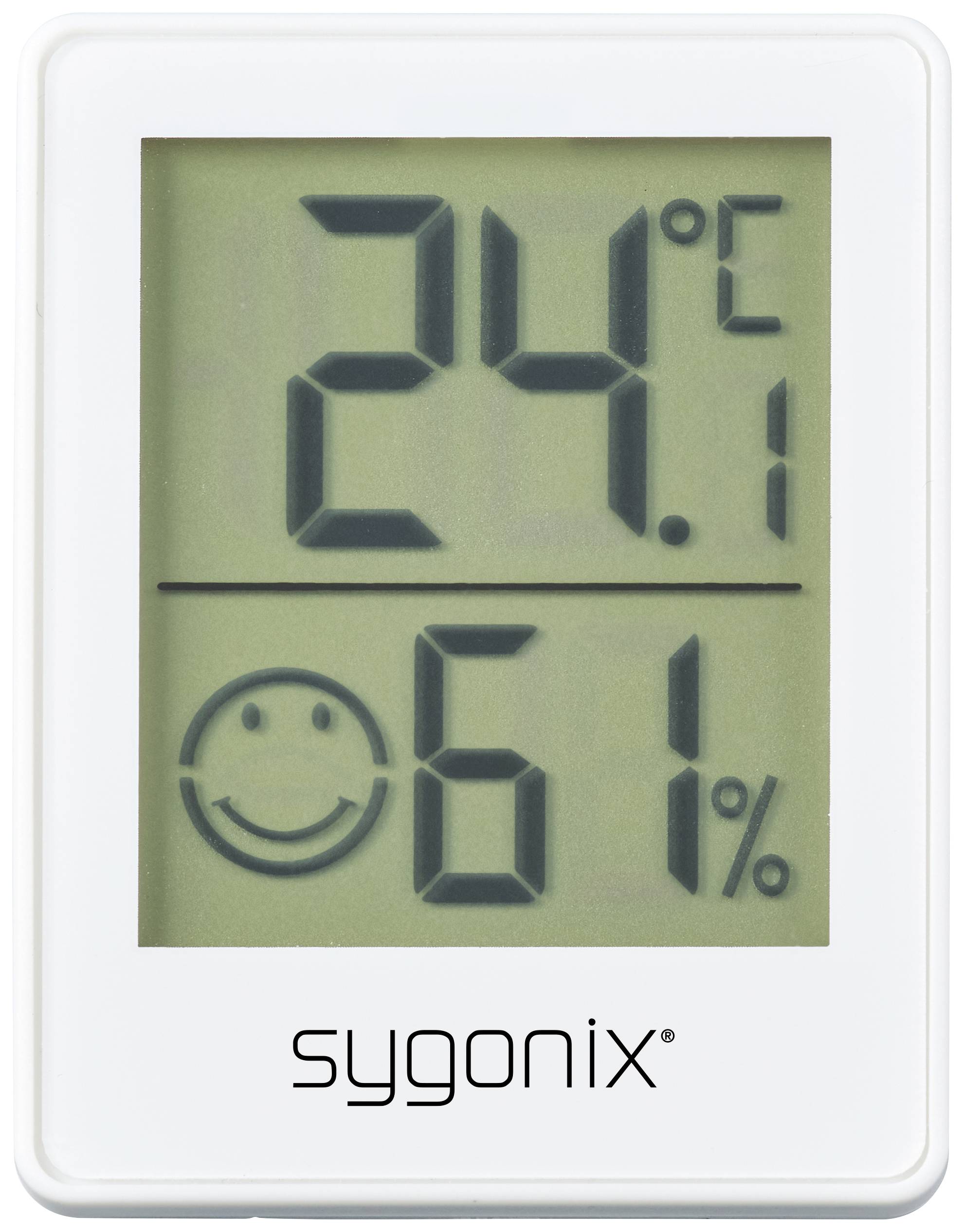 Sygonix Thermo-/Hygrometer Weiß SY-5267052