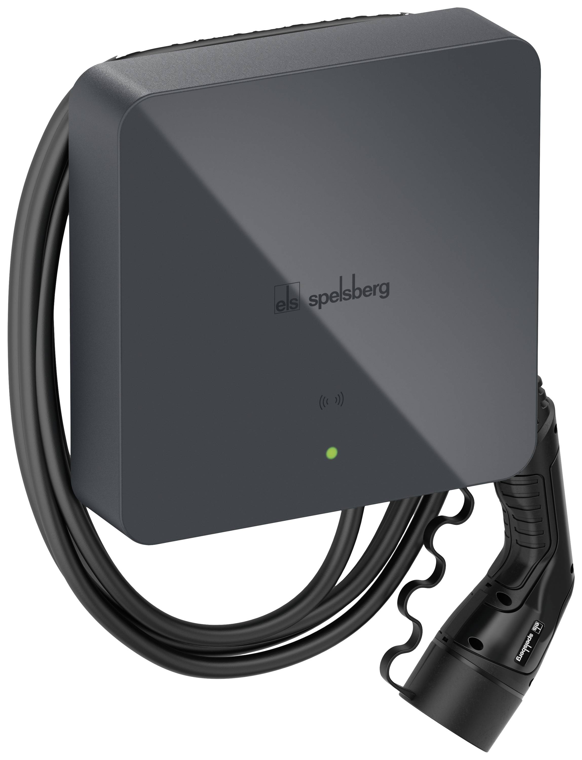 Spelsberg Wallbox Smart Pro Graphite 5 m Wallbox Typ 2 Mode 3 16 A Anzahl Anschlüsse 1 11 kW RFID