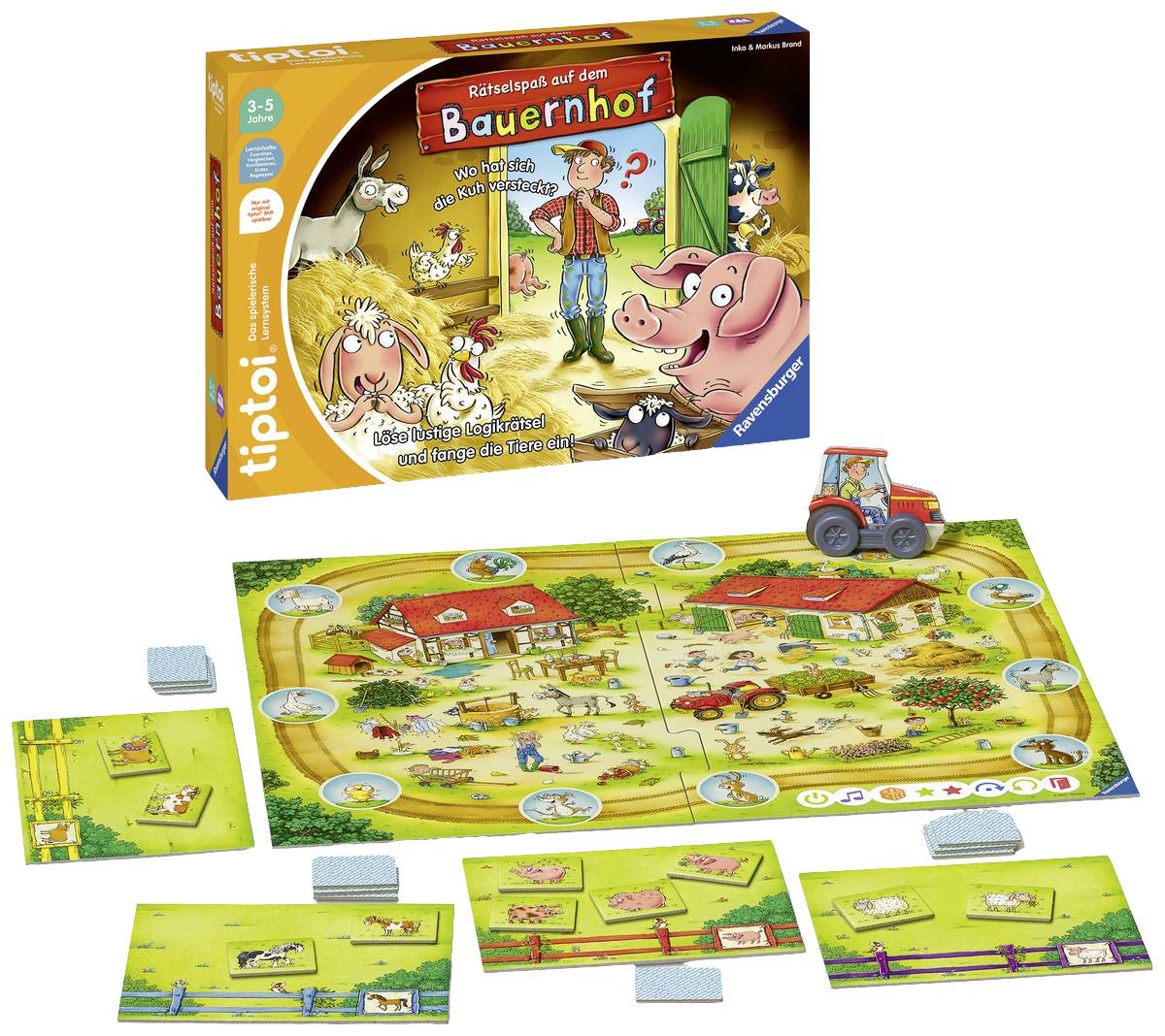 Spiel Rätselspass auf dem Bauernhof