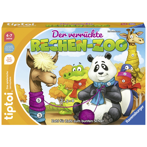 Ravensburger tiptoi® Der verrückte Rechen-Zoo 00104
