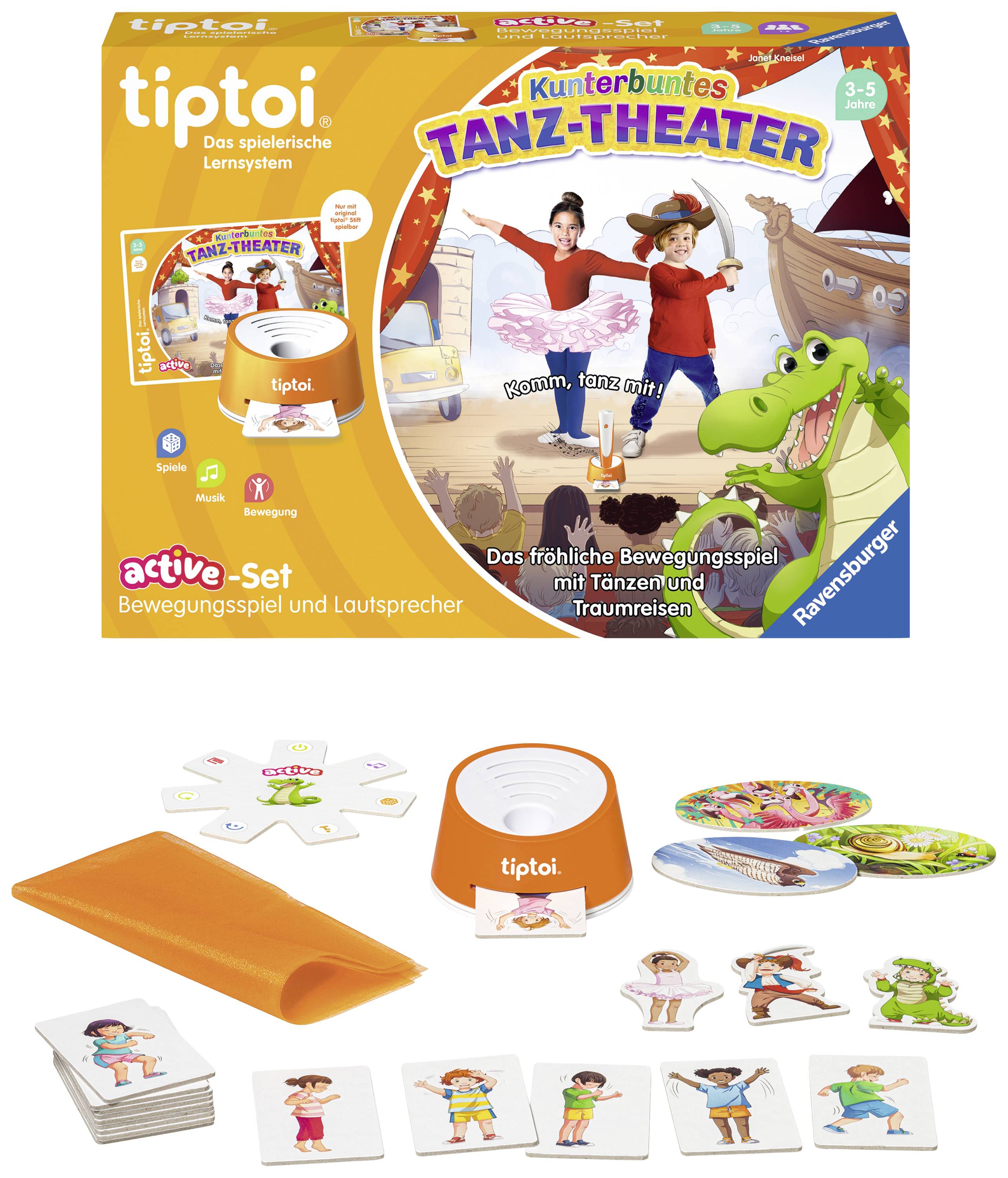 Ravensburger - ACTIVE Set Kunterbuntes Tanz-Theater