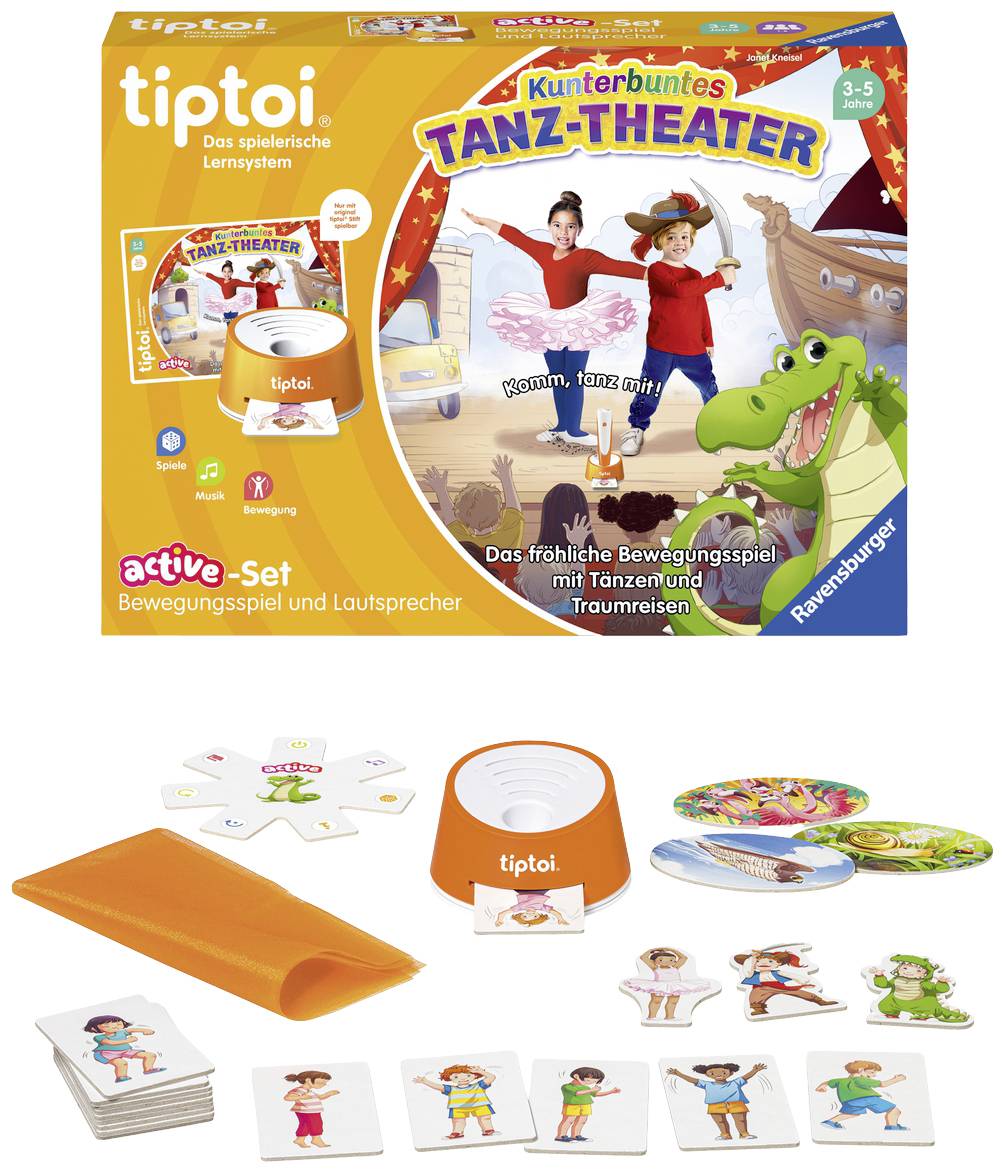 Ravensburger - ACTIVE Set Kunterbuntes Tanz-Theater