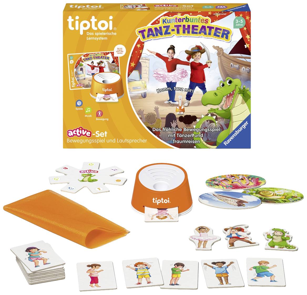 Ravensburger - ACTIVE Set Kunterbuntes Tanz-Theater
