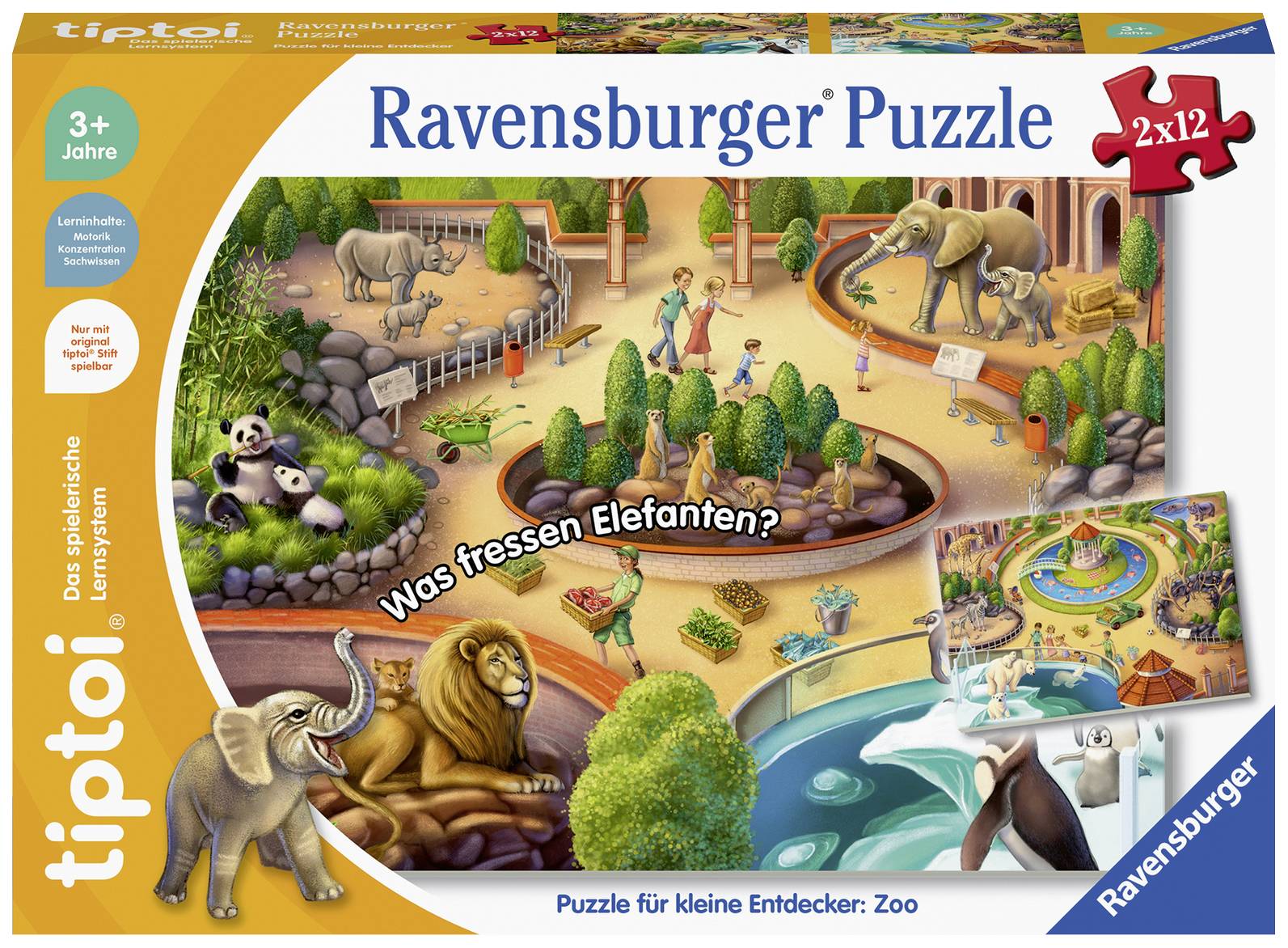 tiptoi® Puzzle für kleine Entdecker: Zoo 00138 1 St.