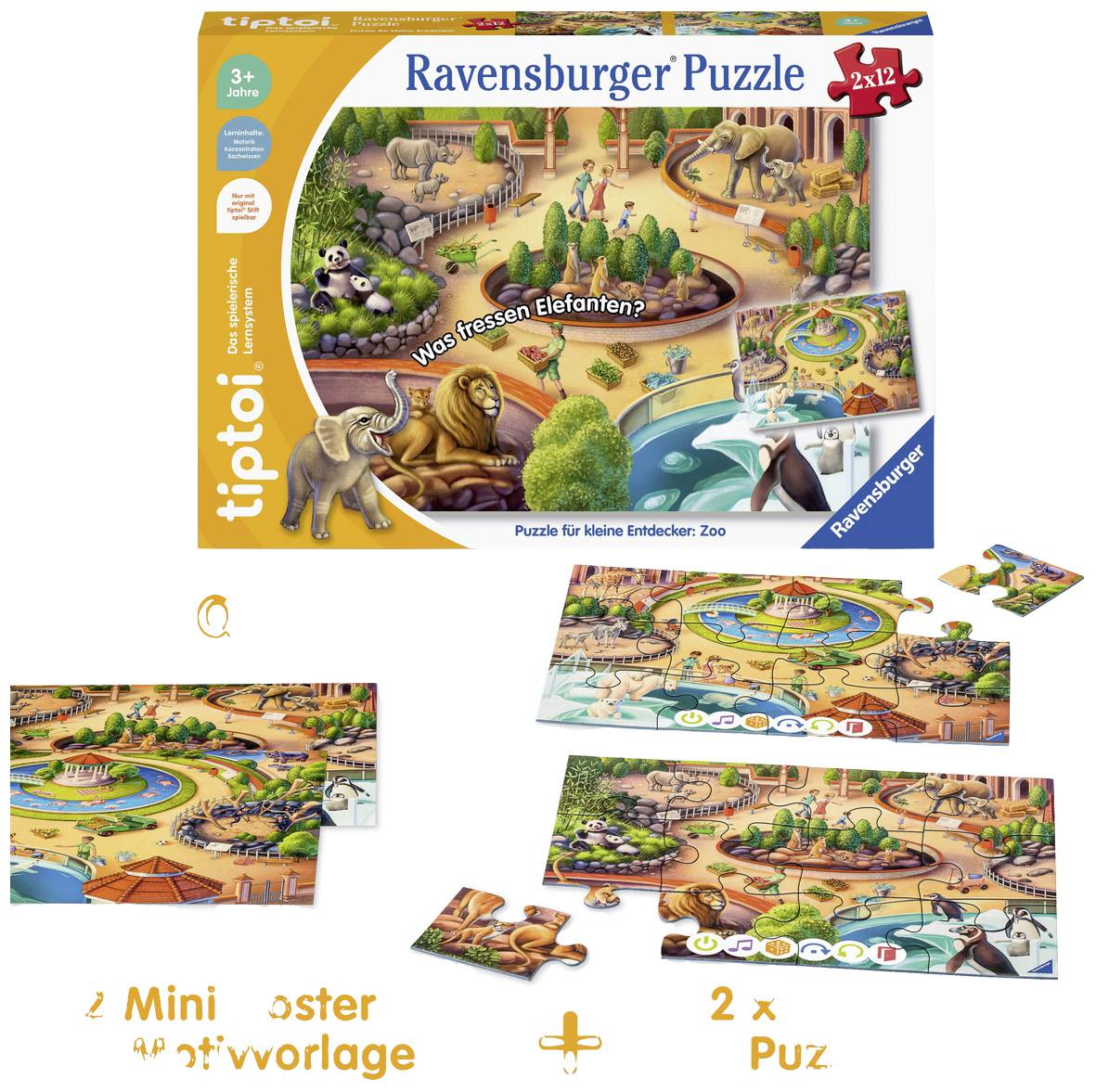 tiptoi® Puzzle für kleine Entdecker: Zoo 00138 1 St.