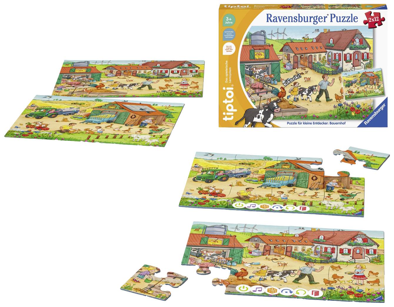 tiptoi® Puzzle für kleine Entdecker: Bauernhof 00136 1 St.