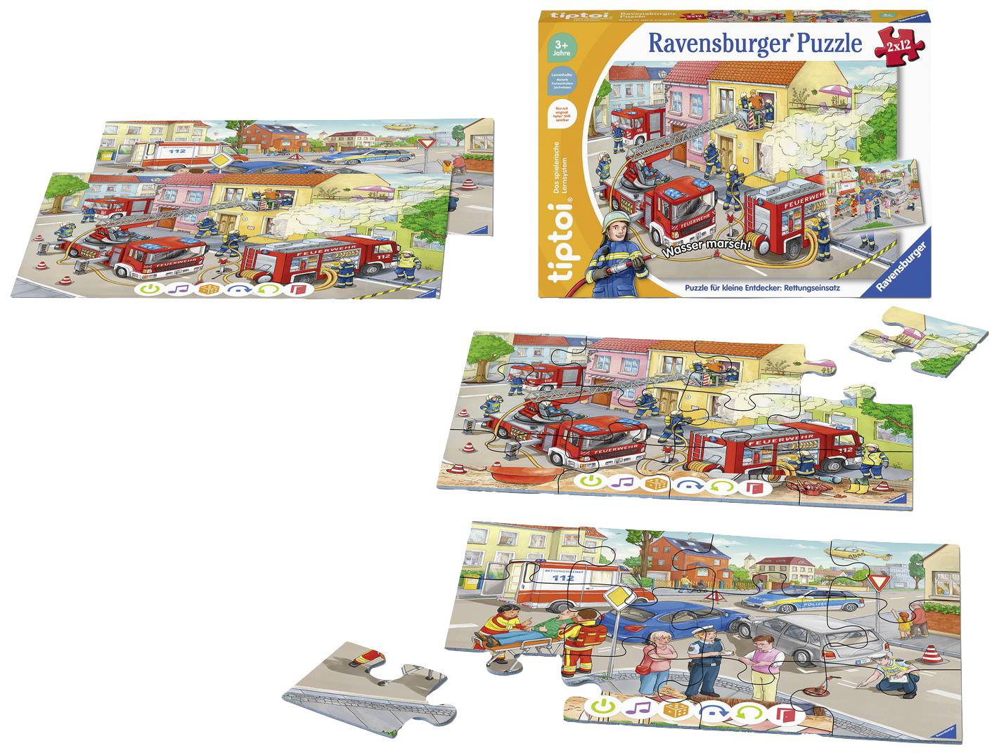 tiptoi® Puzzle für kleine Entdecker: Rettungseinsatz 00133 1 St.