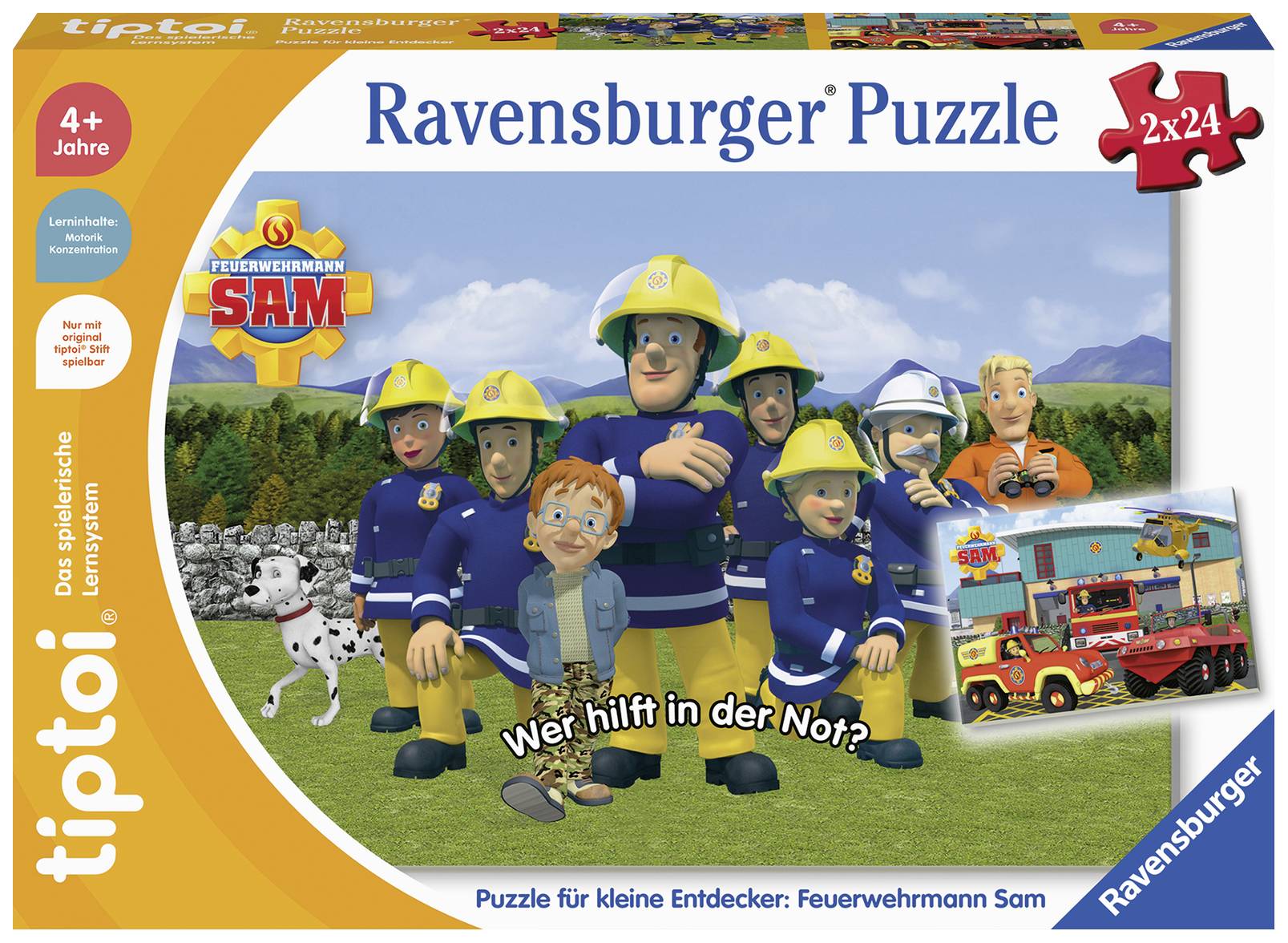 tiptoi® Puzzle für kleine Entdecker: Feuerwehrmann Sam 00139 1 St.