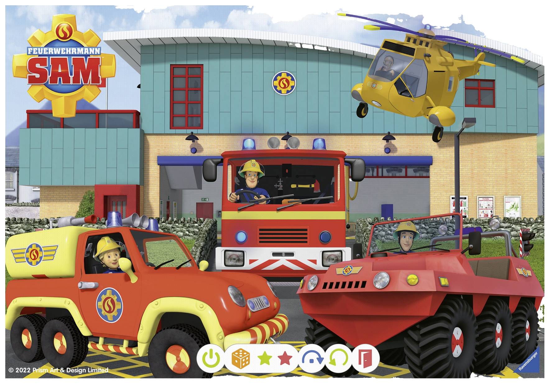 tiptoi® Puzzle für kleine Entdecker: Feuerwehrmann Sam 00139 1 St.