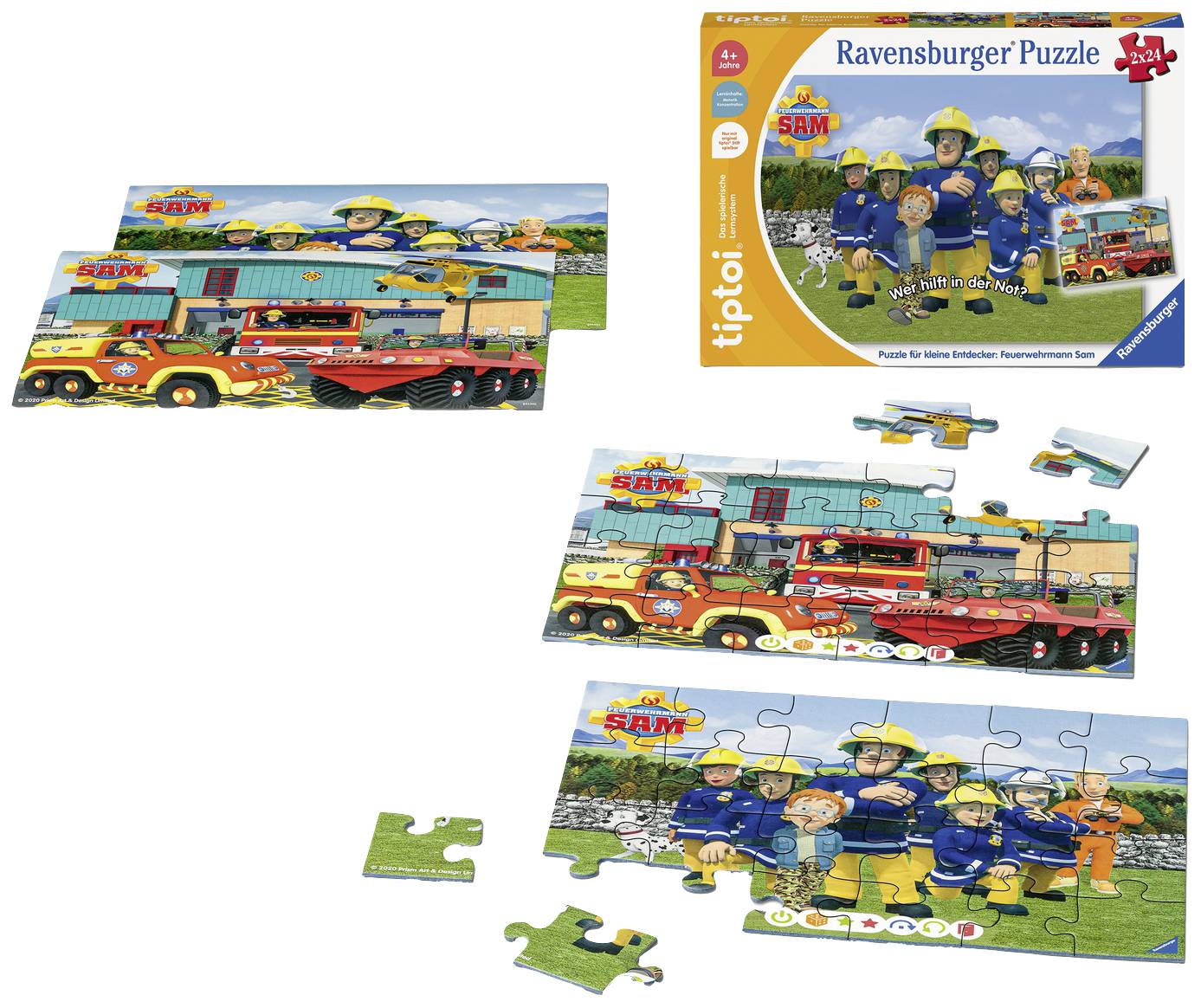 tiptoi® Puzzle für kleine Entdecker: Feuerwehrmann Sam 00139 1 St.