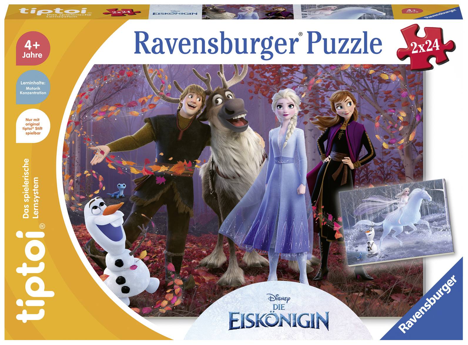 tiptoi® Puzzle für kleine Entdecker: Doppelter Puzzlespaß mit Elsa, Anna, Olaf & Co 00134 1 St.