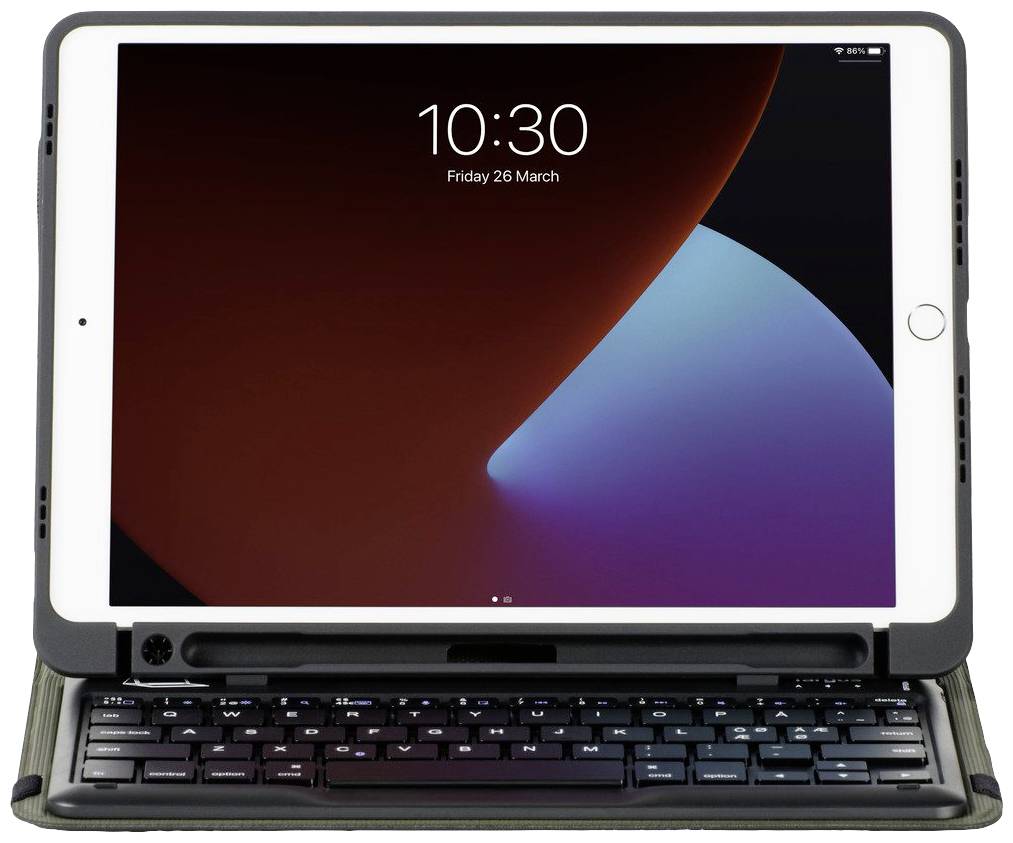 Targus Pro-Tek Education Tablet-Tastatur mit Hülle Passend für Marke (Tablet): Apple iPad 10.2 (2021), iPad 10.2 (2020), iPad 10.2 (2019) Apple iOS