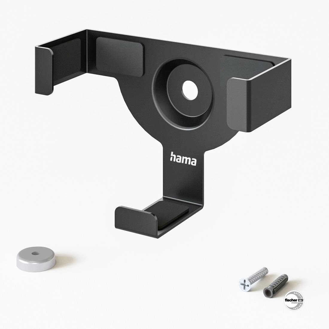 Hama Magnetische Halterung für Apple TV HD (4. Gen.)/Apple TV 4K (1./2. Gen.) Montagezubehör