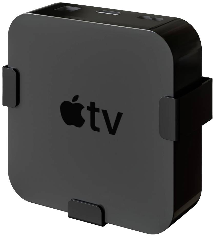 Hama Magnetische Halterung für Apple TV HD (4. Gen.)/Apple TV 4K (1./2. Gen.) Montagezubehör